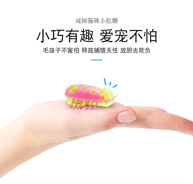 Mini Electric Bug Cat Toy