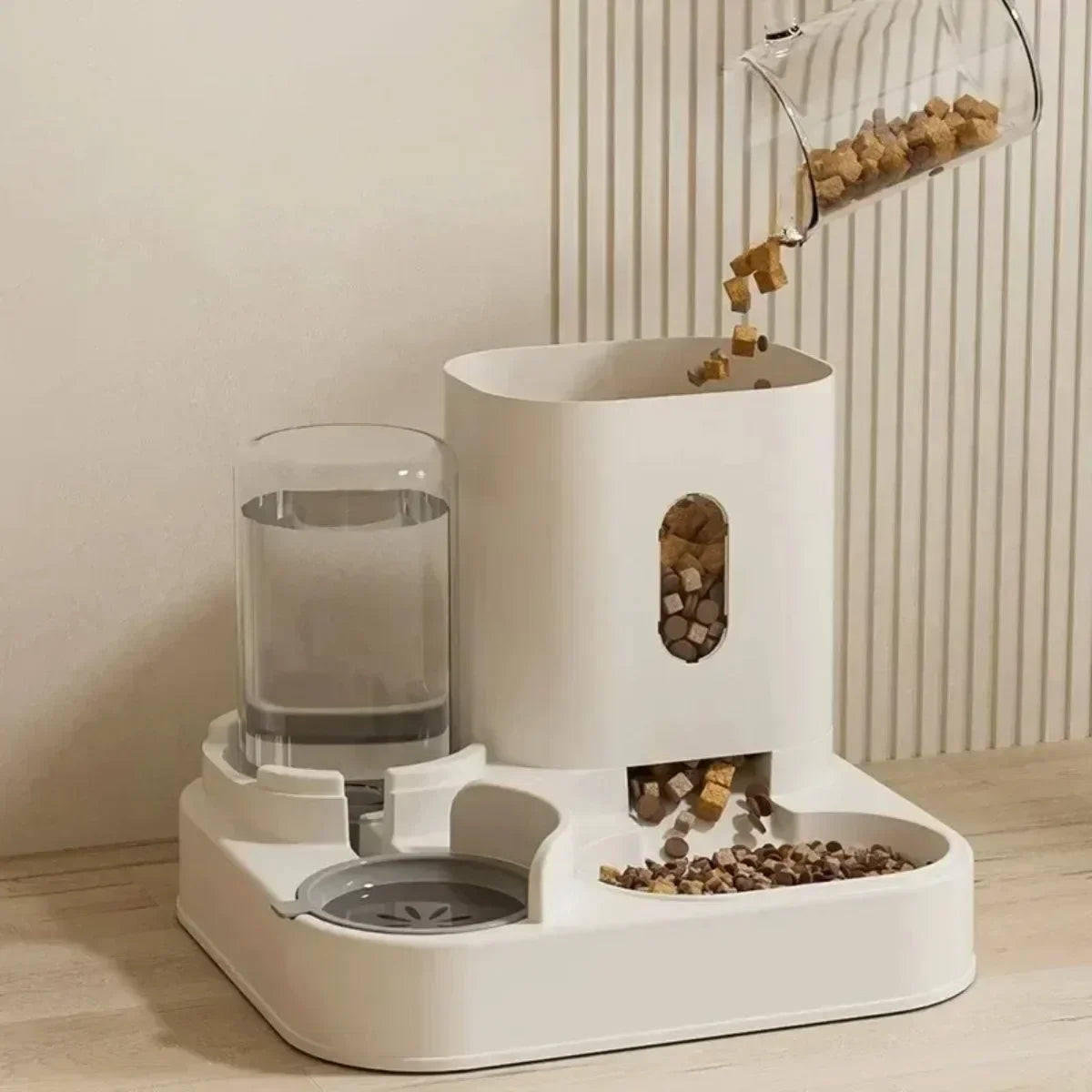 Automatic Pet Feeder with Water Dispenser