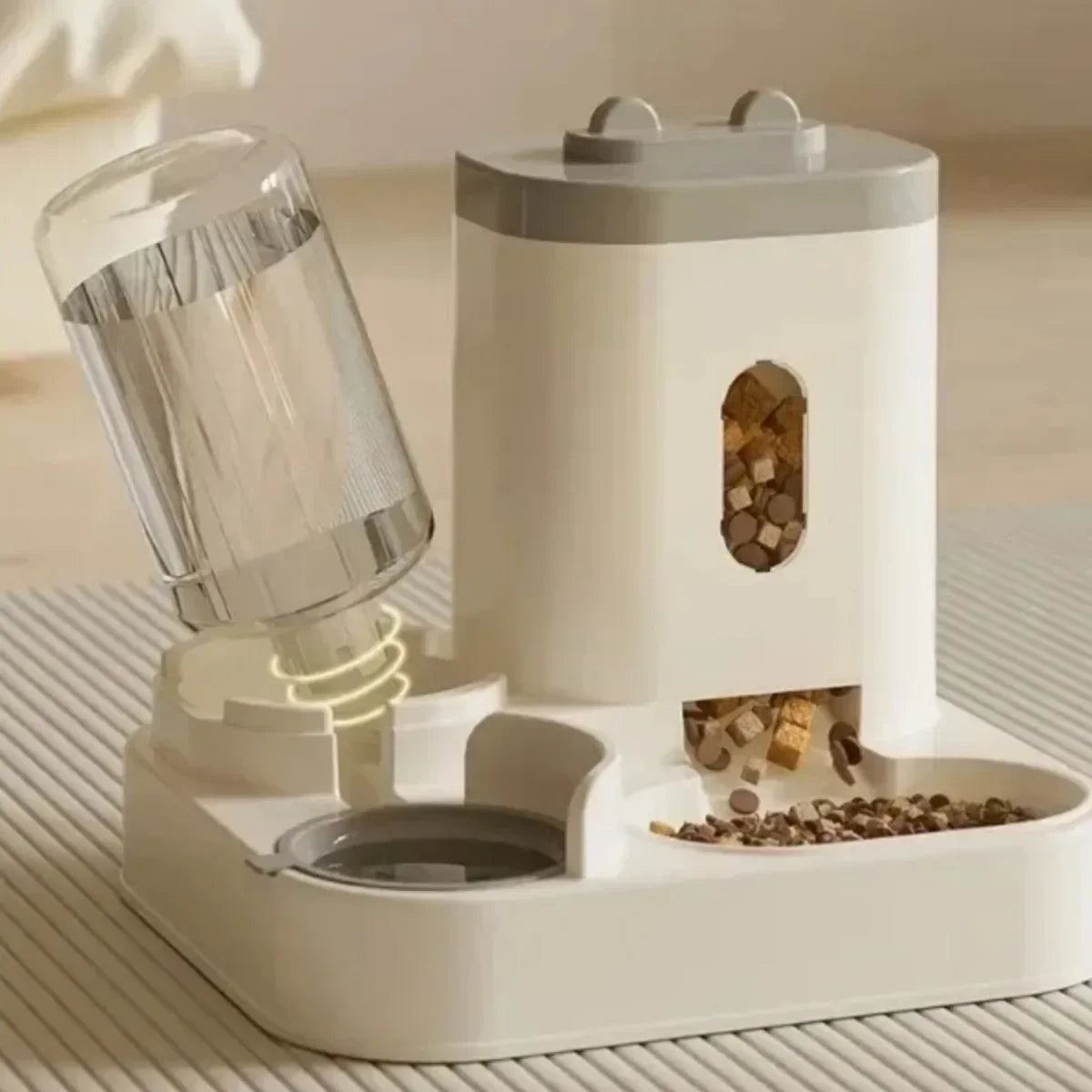 Automatic Pet Feeder with Water Dispenser
