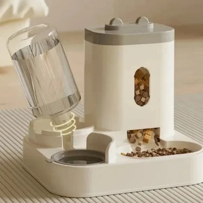 Automatic Pet Feeder with Water Dispenser