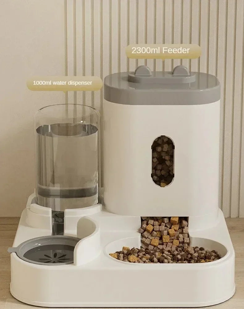 Automatic Pet Feeder with Water Dispenser