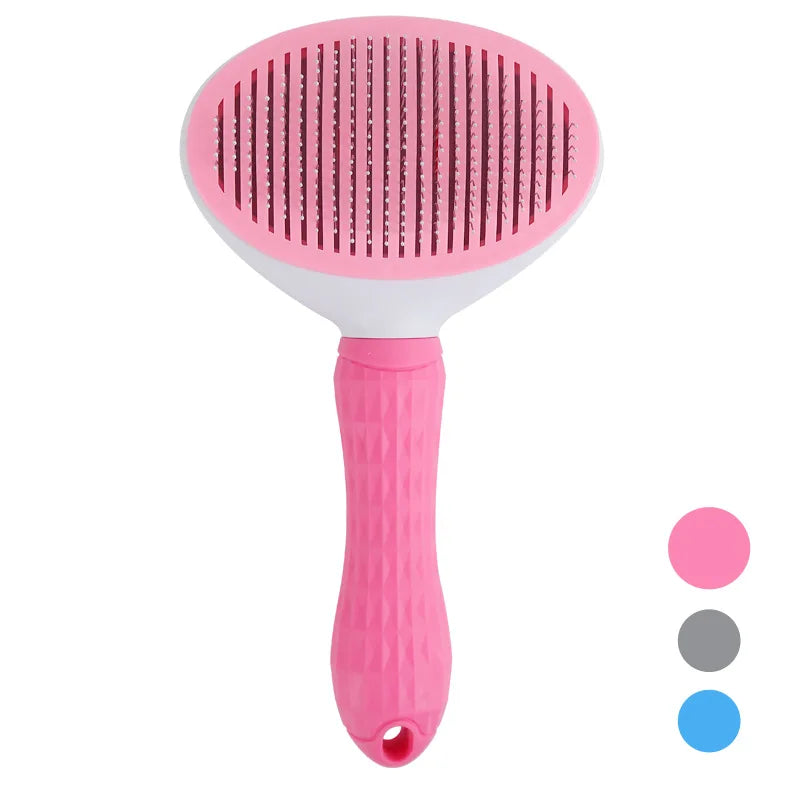 Self-Cleaning Pet Hair Brush