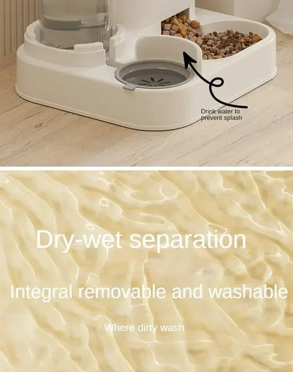 Automatic Pet Feeder with Water Dispenser