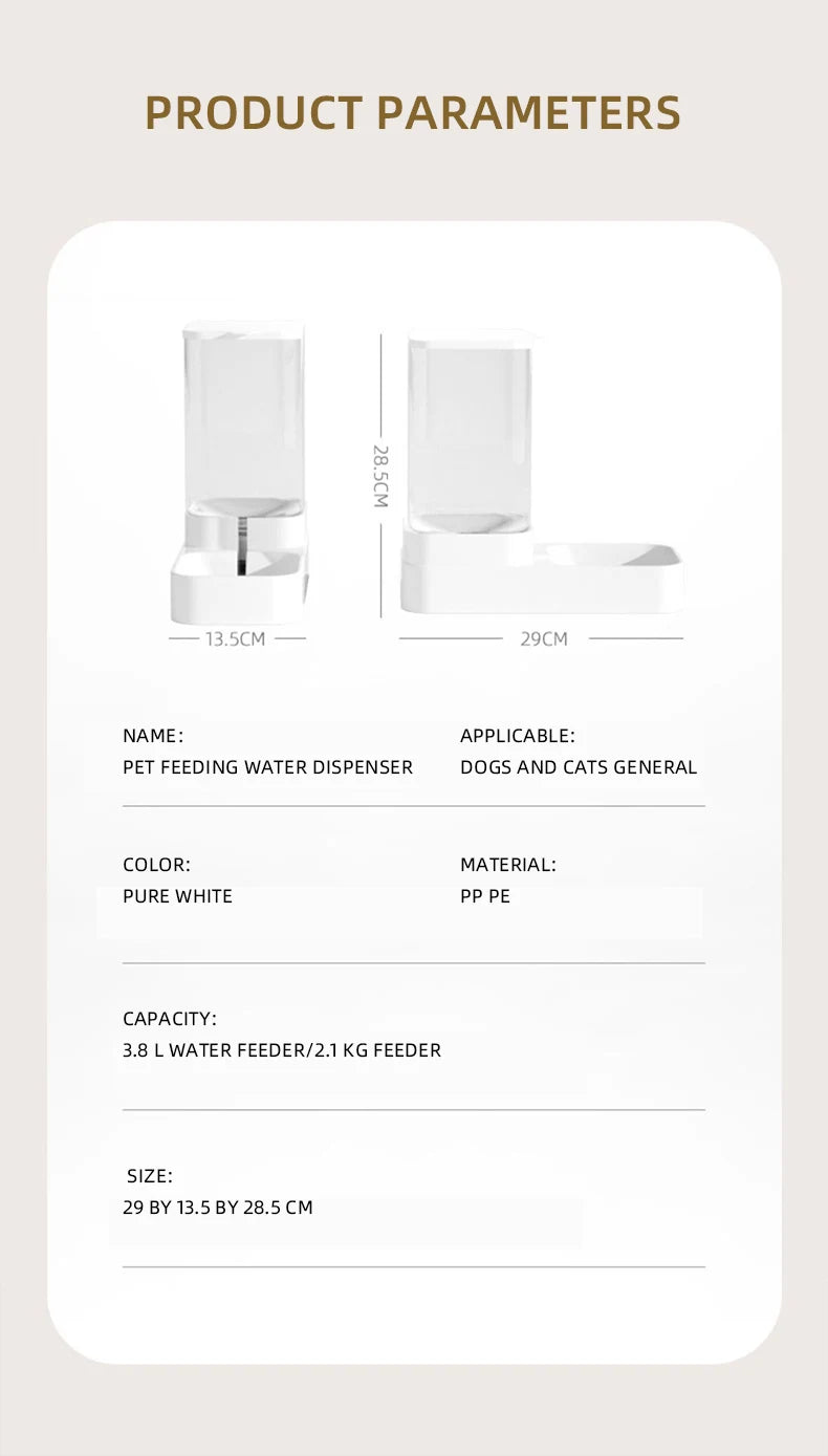 Automatic Dog & Cat Feeder