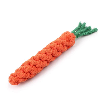 Carrot Rope Dog Chew Toy