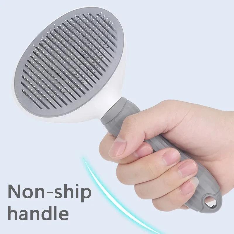 Self-Cleaning Pet Hair Brush