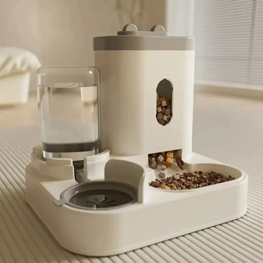 Automatic Pet Feeder with Water Dispenser