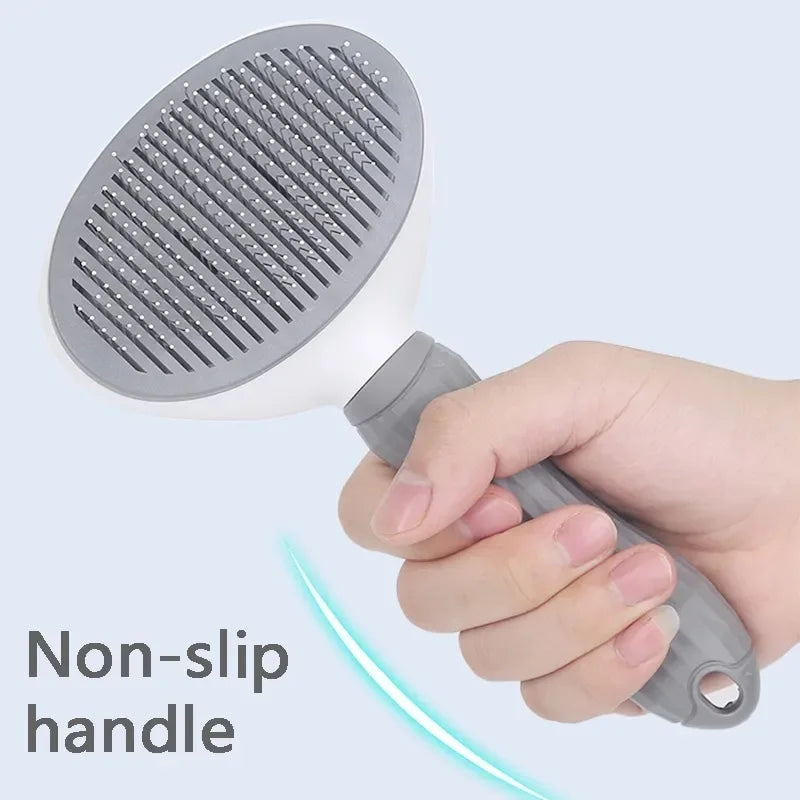 Self-Cleaning Pet Hair Brush