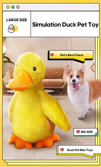 Stomping Duck Bite Resistant Toy