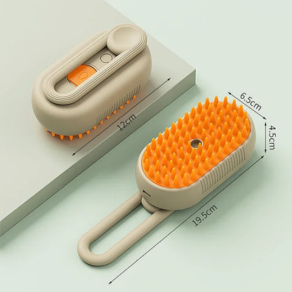 3-in-1 Steam Cat Brush