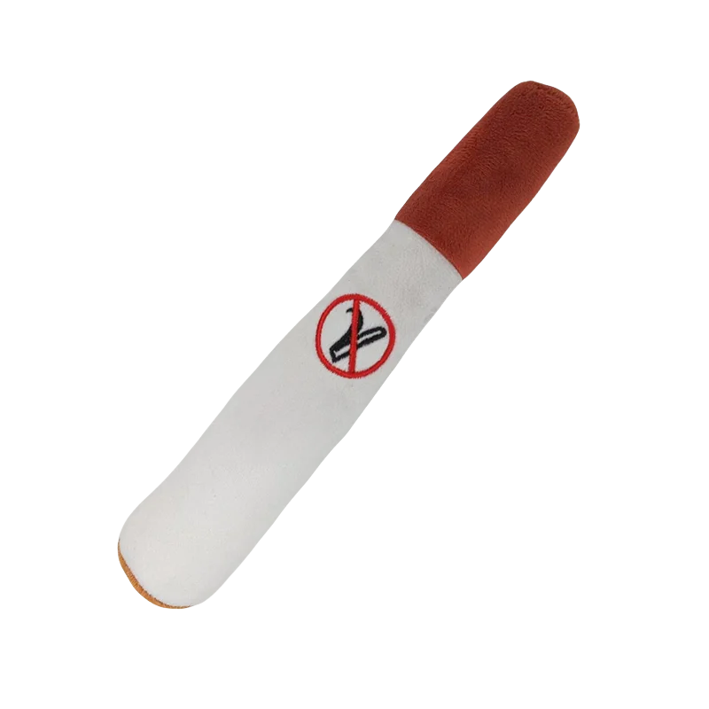 Plush Squeaky Cigar Toy