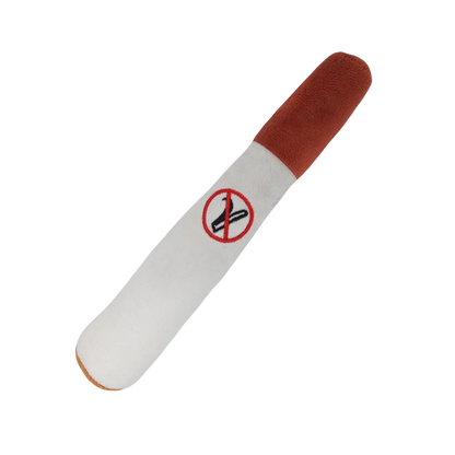 Plush Squeaky Cigar Toy